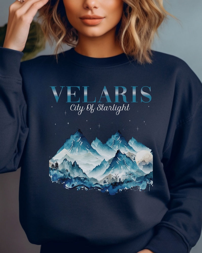 Velaris Sweatshirt - Sarah J Maas Inspired ACOTAR Sweatshirt - Liam & Lore