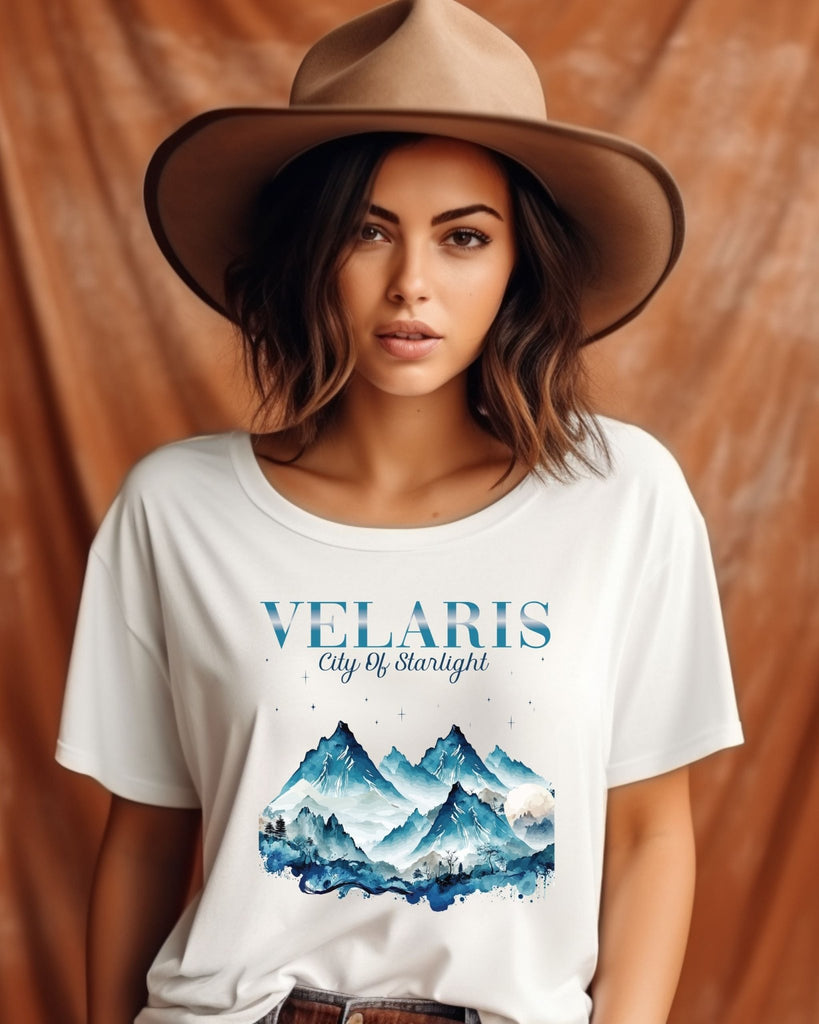 Velaris T-Shirt - Comfort Colors Sarah J Maas Inspired ACOTAR Shirt - Liam & Lore