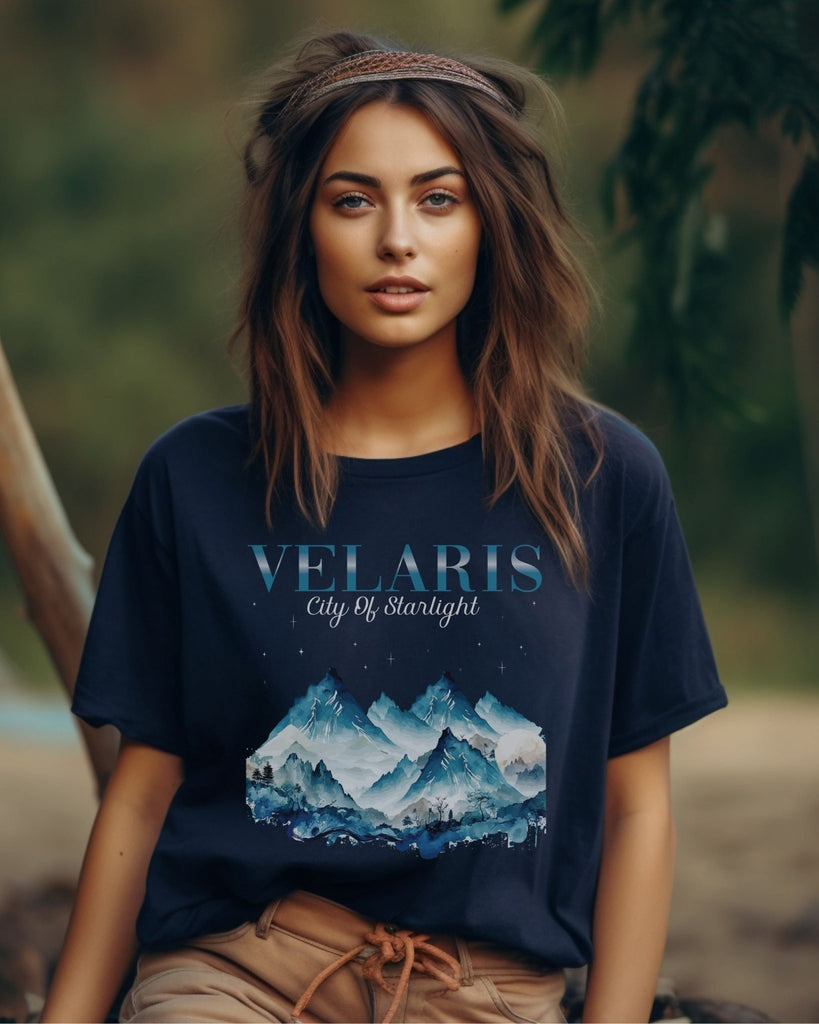 Velaris T-Shirt - Comfort Colors Sarah J Maas Inspired ACOTAR Shirt - Liam & Lore
