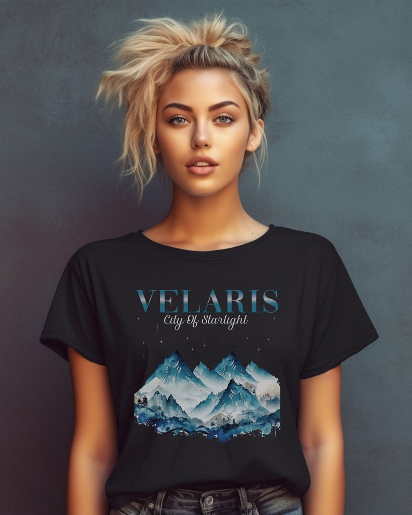 Velaris T-Shirt - Comfort Colors Sarah J Maas Inspired ACOTAR Shirt - Liam & Lore