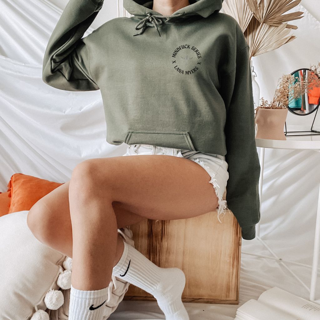 Army Green Mind F*ck Series Hoodie - S.T. Abby Inspired Bookish Hoodie