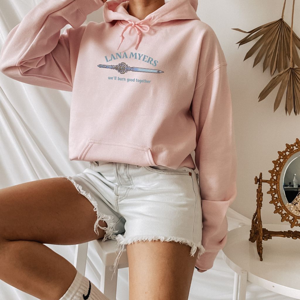 Light Pink Mind F*ck Series Hoodie - S T Abby Bookish Inspired Hoodie
