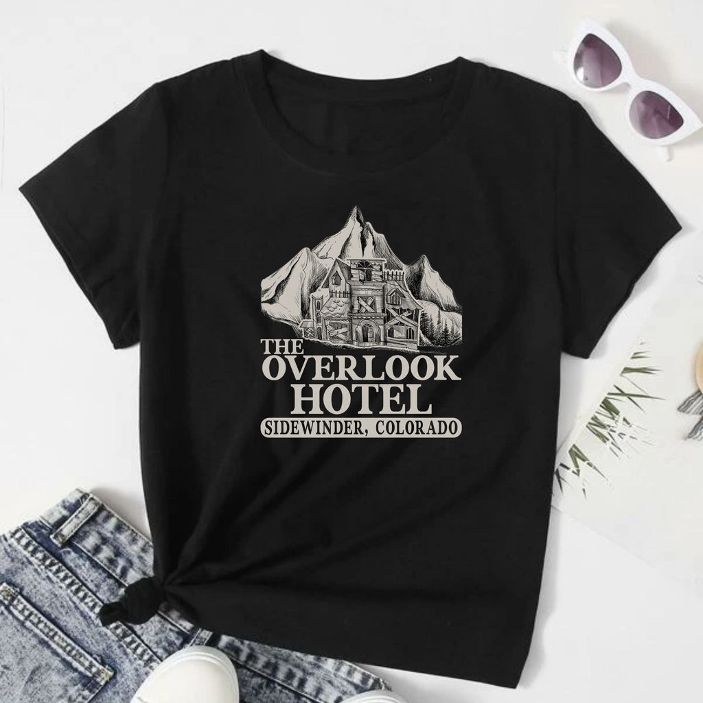 Black The Overlook Hotel Shirt - Stephen King Bookish Inspired Shirt