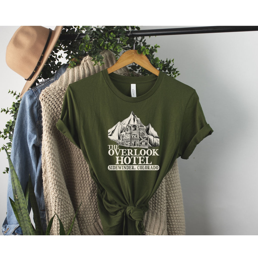 Army Green The Overlook Hotel Shirt - Stephen King Bookish Inspired Shirt
