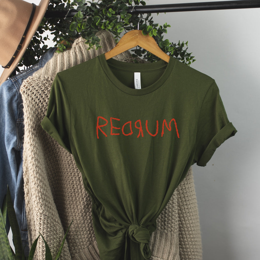 Army Green The Shining Shirt - Stephen King Inspired Bookish Shirt