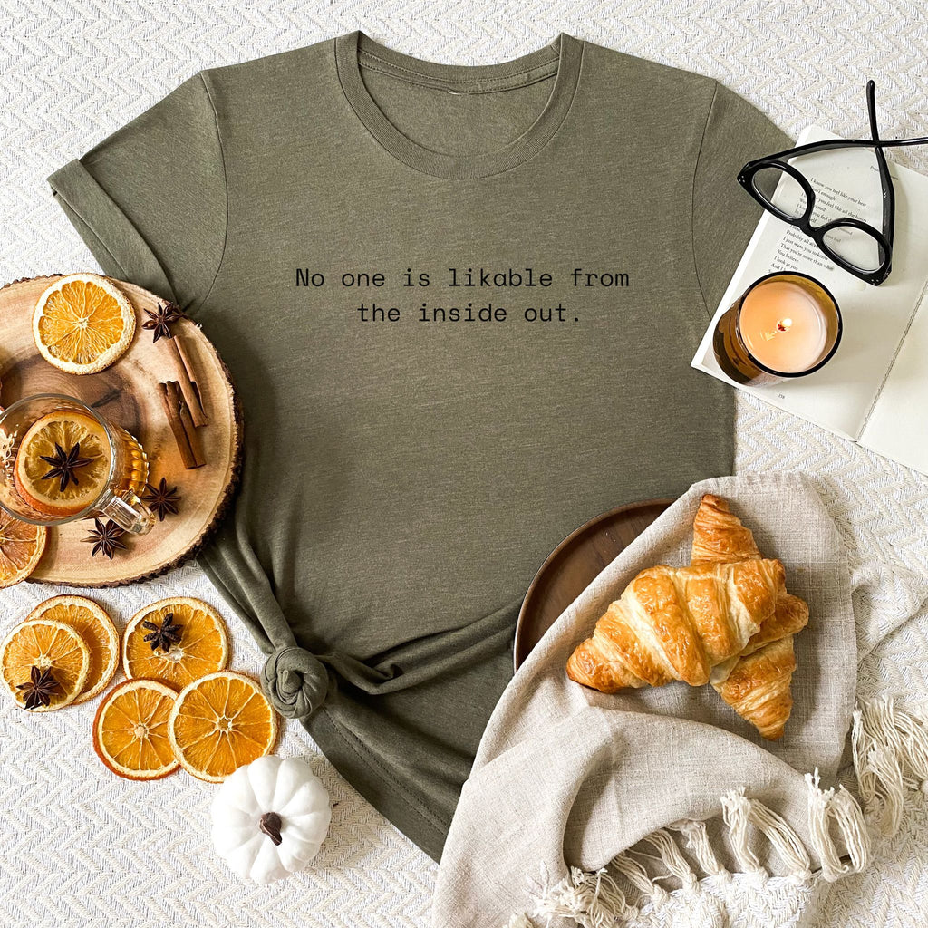 Army Green Verity Shirt - Colleen Hoover Inspired Bookish T-Shirt