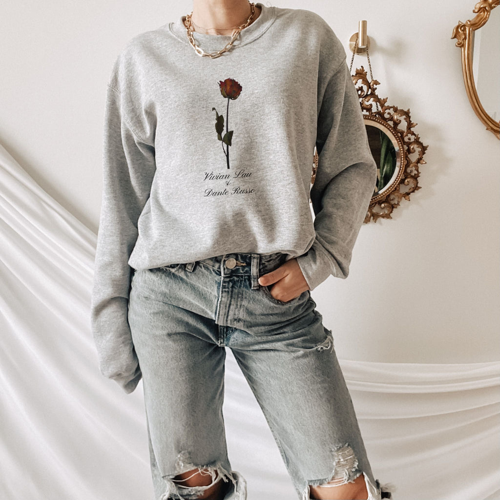 Sport Grey King Of Wrath Sweatshirt - Ana Huang Inspired Bookish Sweater