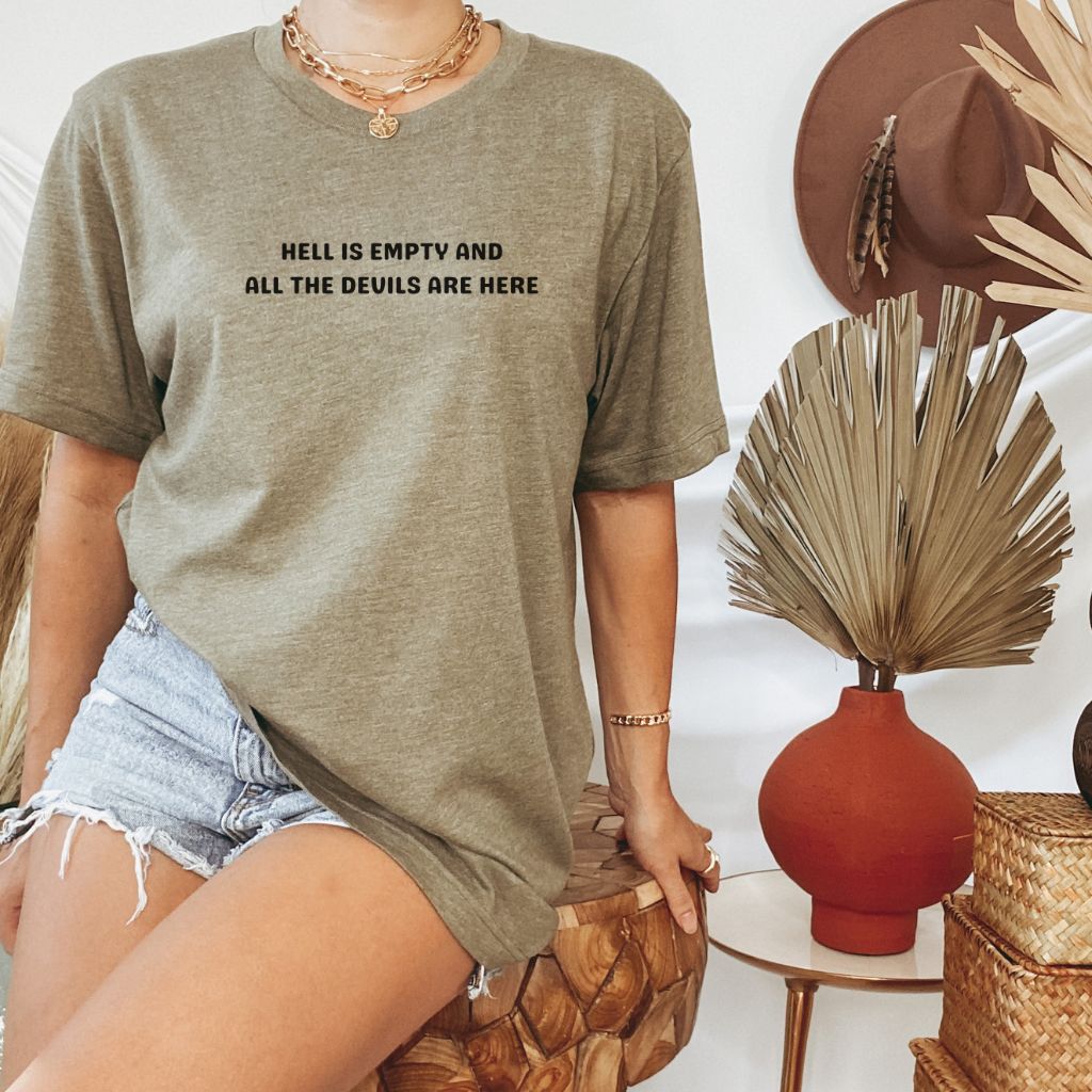 Heather Green Shatter Me Shirt - Tahereh Mafi Inspired Bookish Shirt
