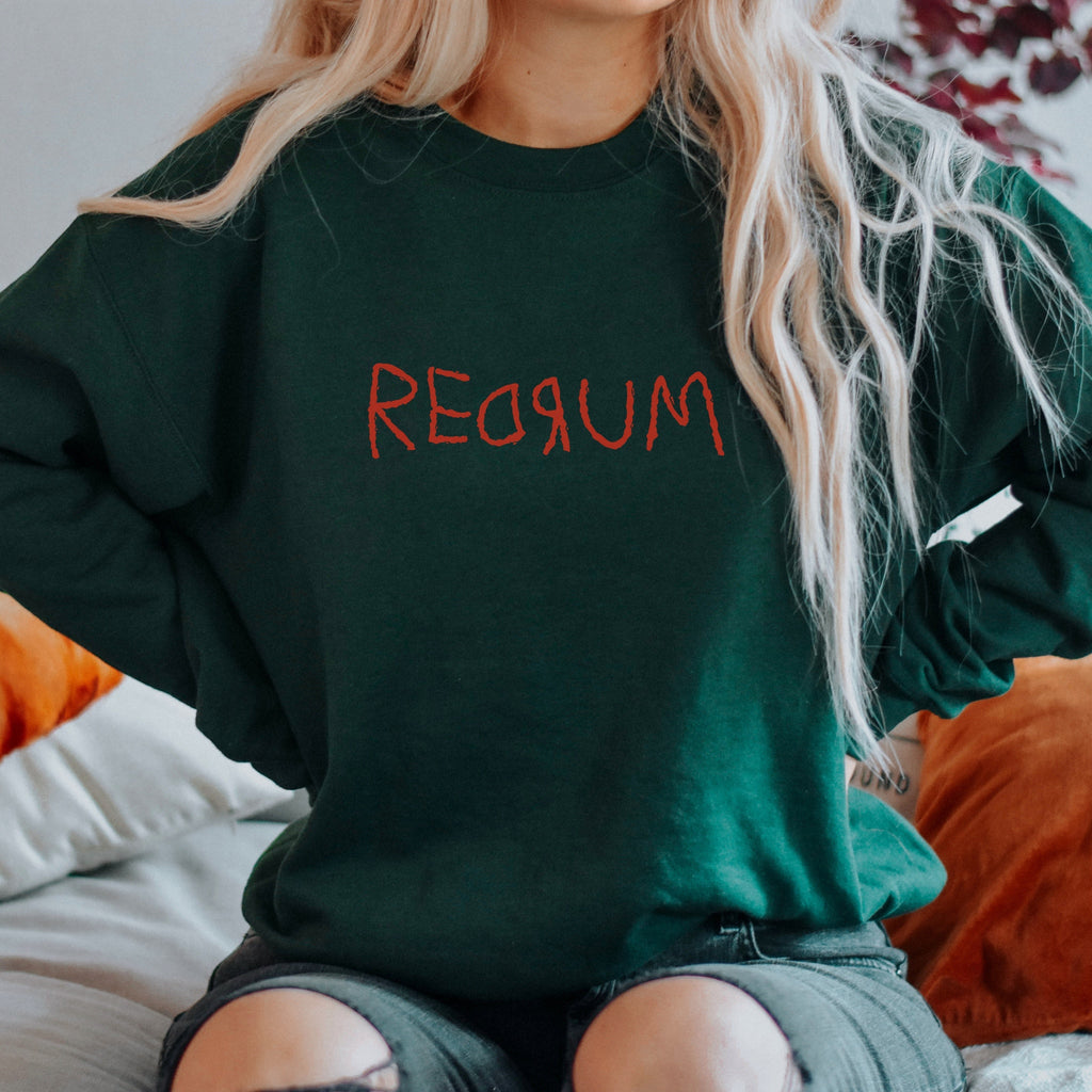 Forest Green The Shining Sweatshirt - Stephen King Inspired Bookish Sweater