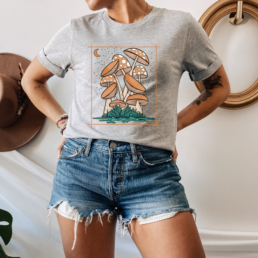 Cottagecore Mushroom T-Shirt - Liam & Lore