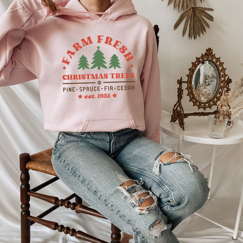 Farm Fresh Christmas Trees Hoodie - Liam & Lore
