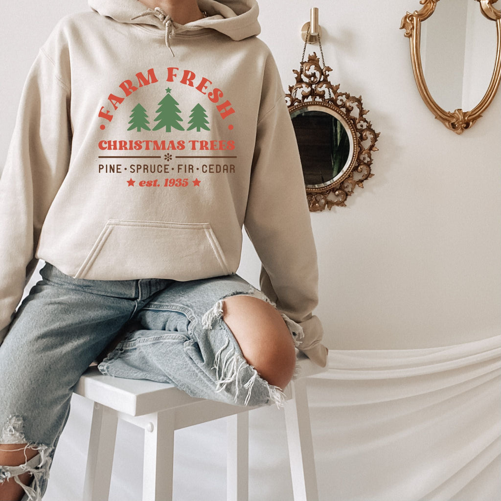 Farm Fresh Christmas Trees Hoodie - Liam & Lore