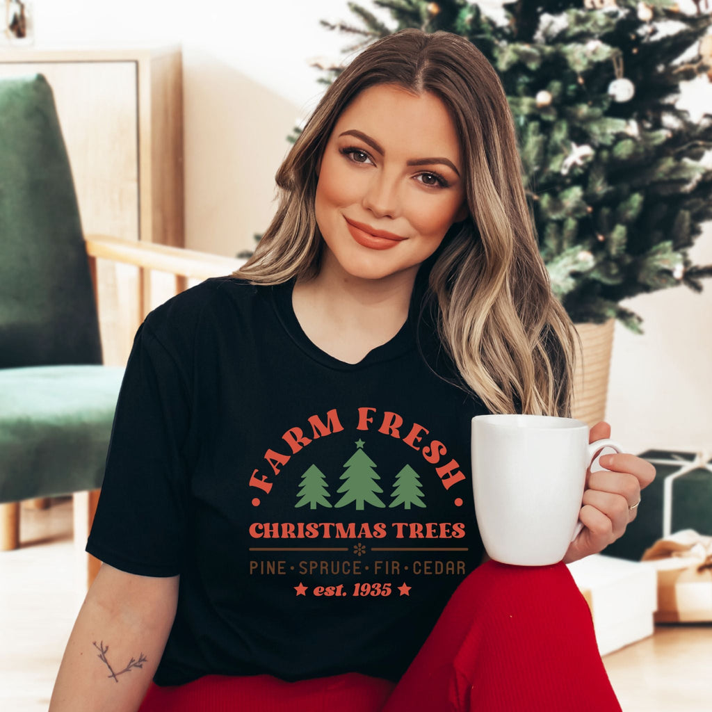 Farm Fresh Christmas Trees Shirt - Liam & Lore