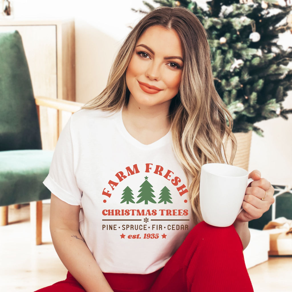 Farm Fresh Christmas Trees Shirt - Liam & Lore