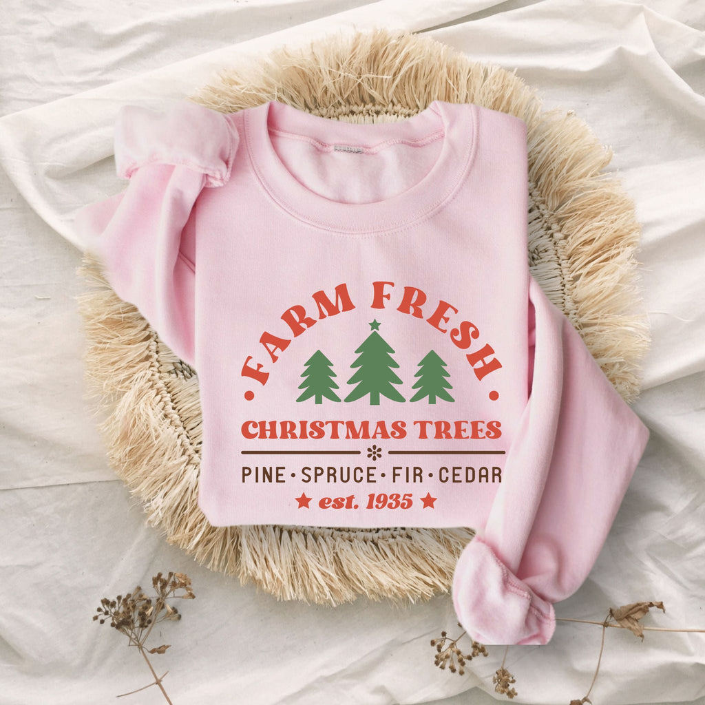 Farm Fresh Christmas Trees Sweatshirt - Liam & Lore