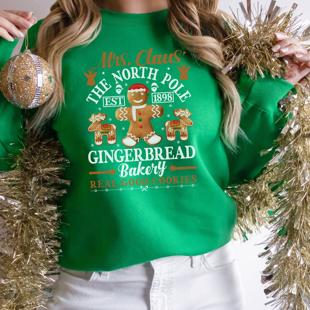 Gingerbread Christmas Sweatshirt - Liam & Lore