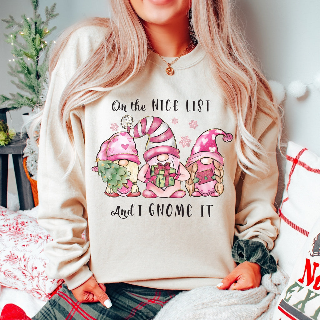 Gnome Christmas Sweatshirt - Liam & Lore