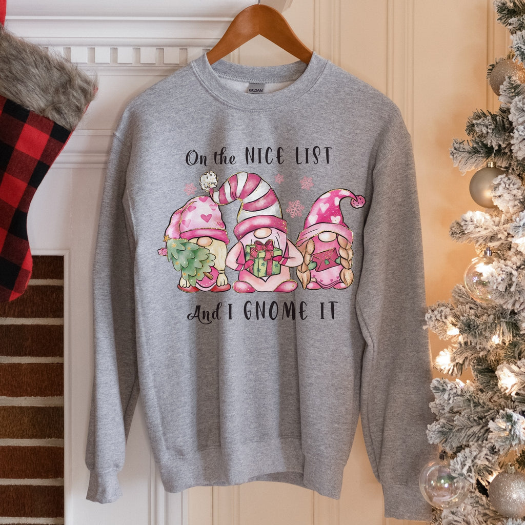 Gnome Christmas Sweatshirt - Liam & Lore
