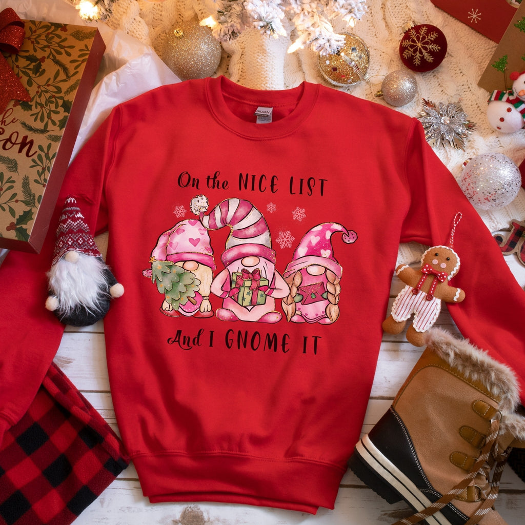 Gnome Christmas Sweatshirt - Liam & Lore