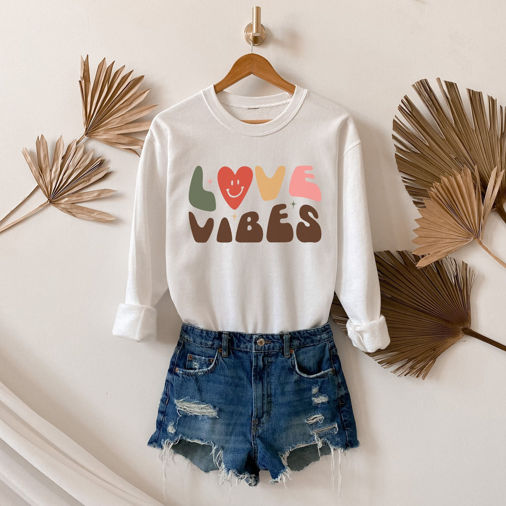 Love Vibes Valentines Sweatshirt - Liam & Lore