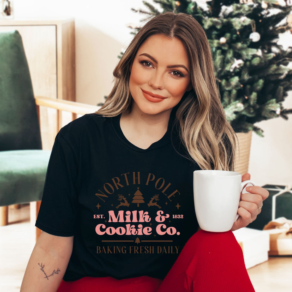 Milk and Cookie Co Christmas Shirt - Liam & Lore