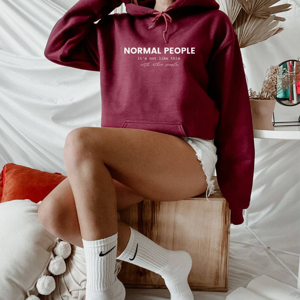 Normal People Sally Rooney Inspired Hoodie - Bookish Pullover Hoodie - Liam & Lore