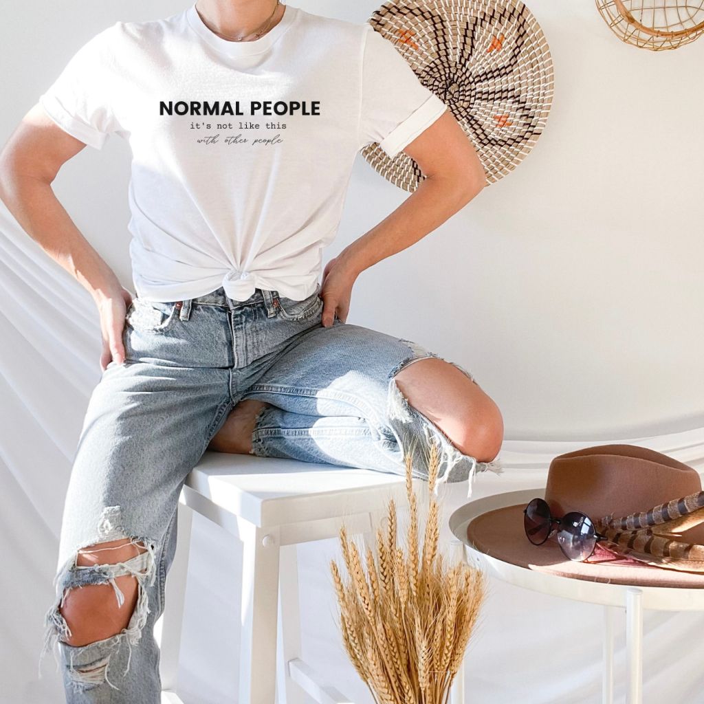 Normal People Sally Rooney Inspired T-Shirt - Bookish Shirt - Liam & Lore