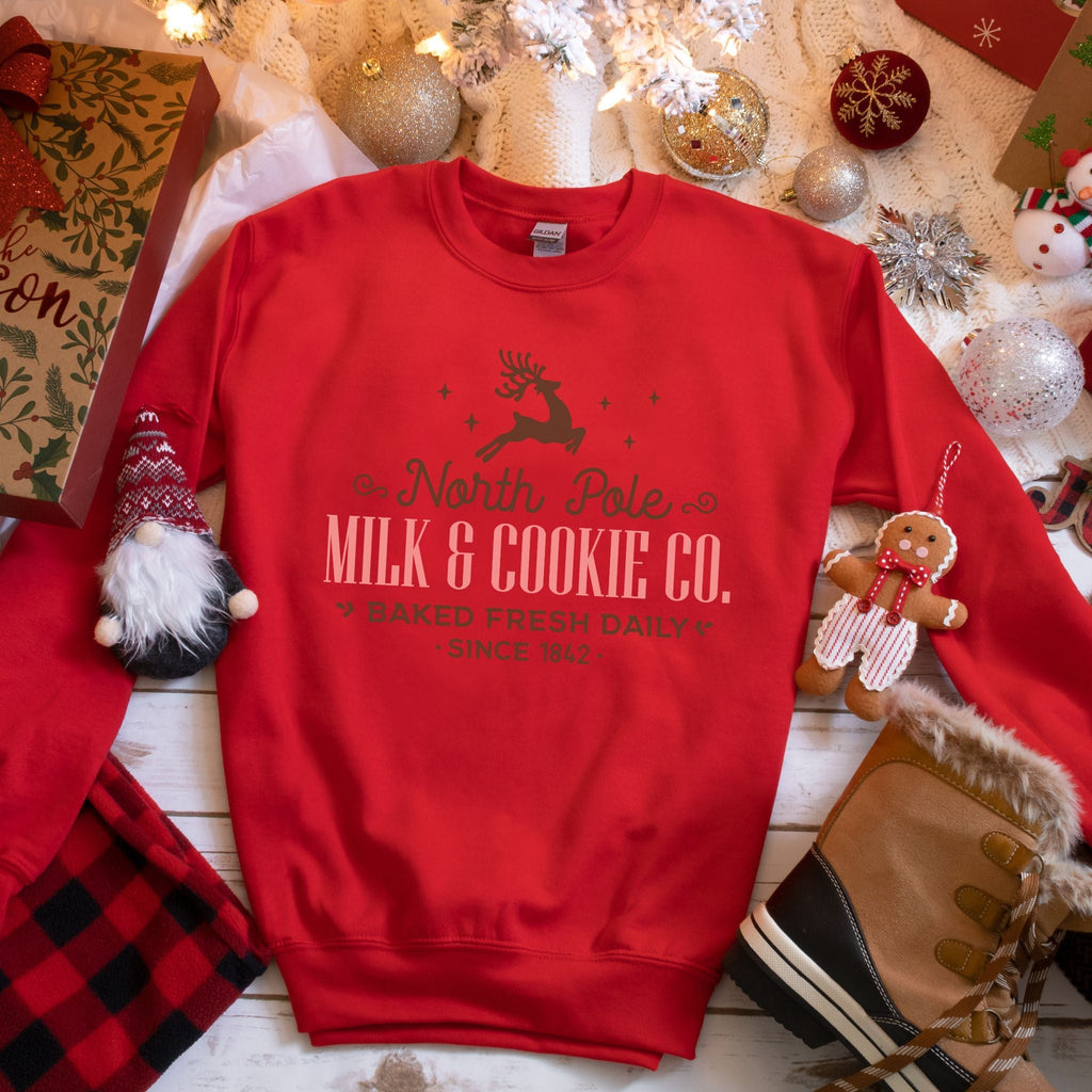 North Pole Cookie Christmas Sweatshirt - Liam & Lore
