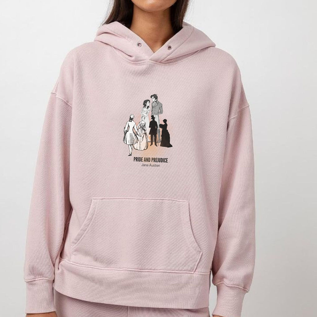 Pride And Prejudice Hoodie - Jane Austen Character Inspired Bookish Hoodie - Liam & Lore