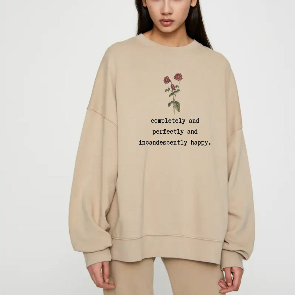 Pride And Prejudice Sweatshirt - Jane Austen Inspired Quote Sweatshirt - Liam & Lore