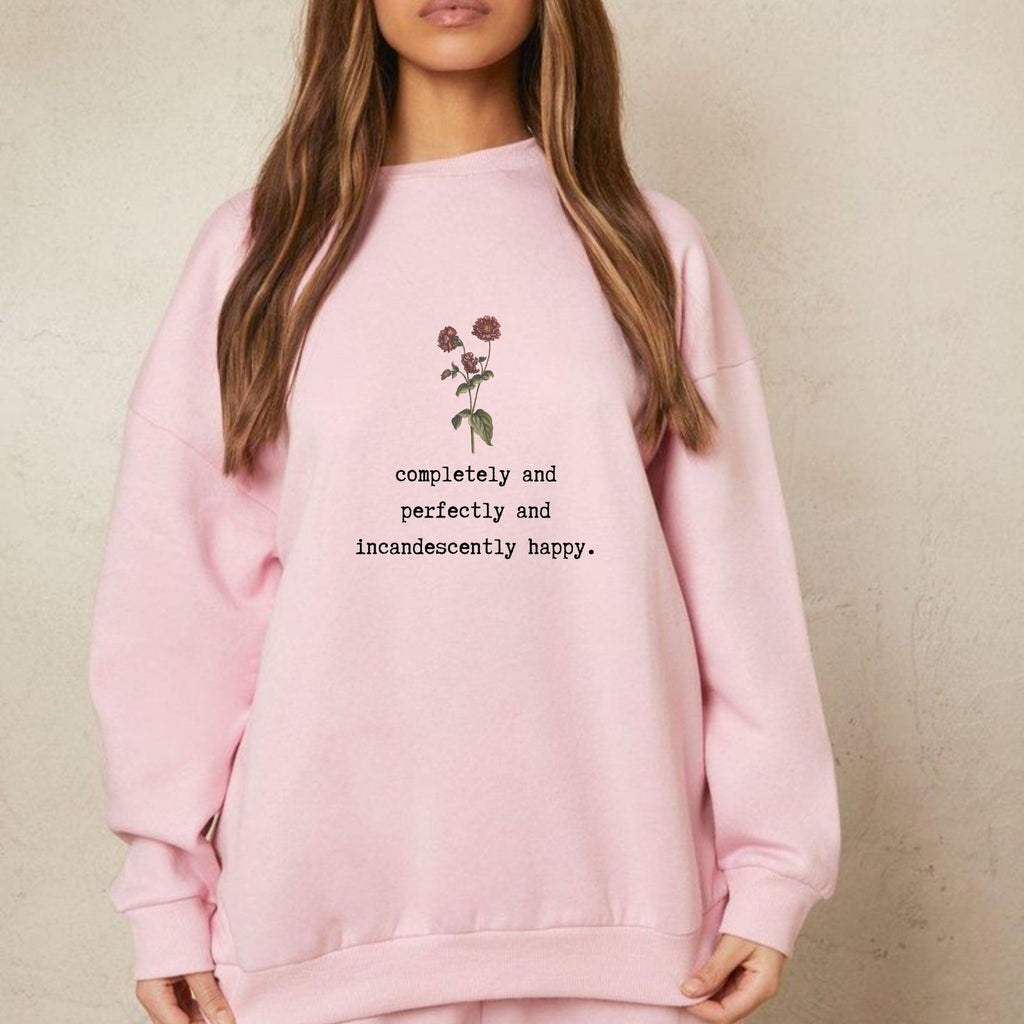 Pride And Prejudice Sweatshirt - Jane Austen Inspired Quote Sweatshirt - Liam & Lore