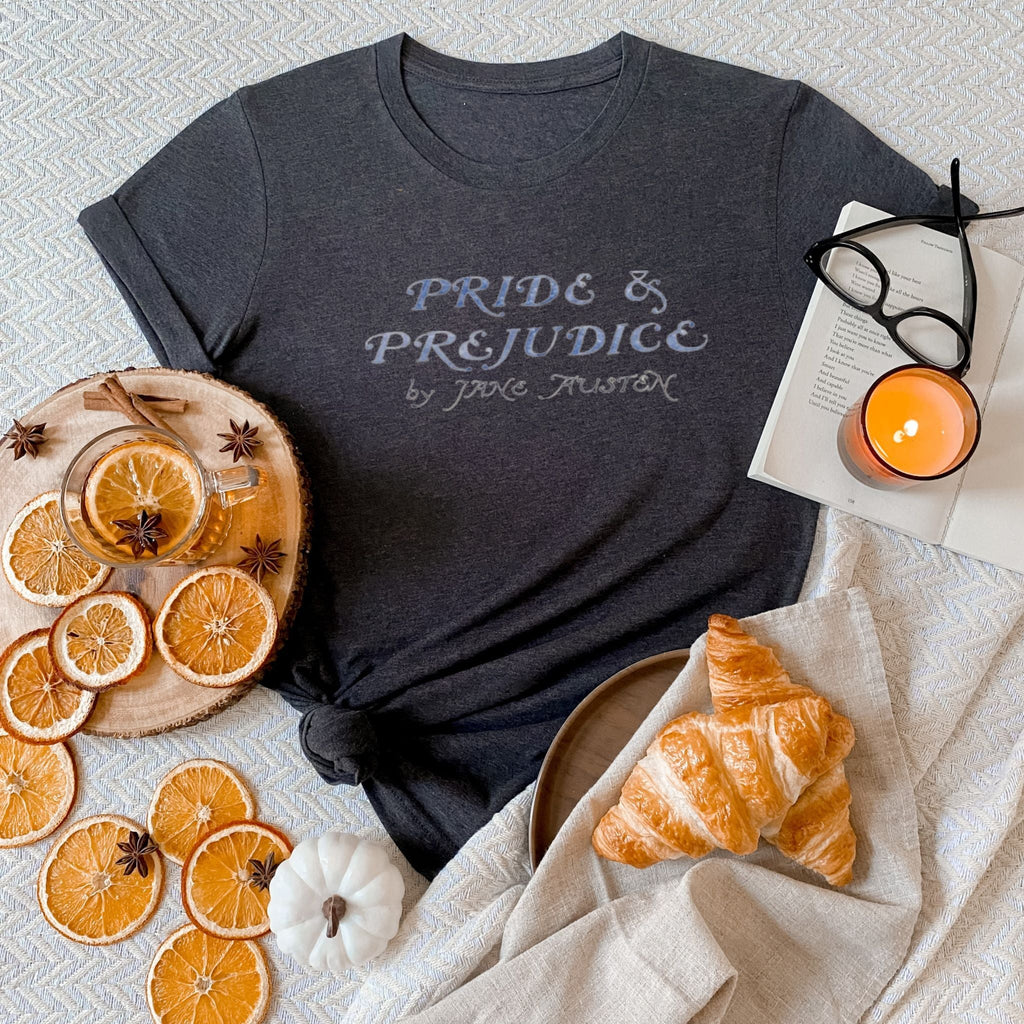 Pride And Prejudice T-Shirt - Jane Austen Inspired Bookish Shirt - Liam & Lore