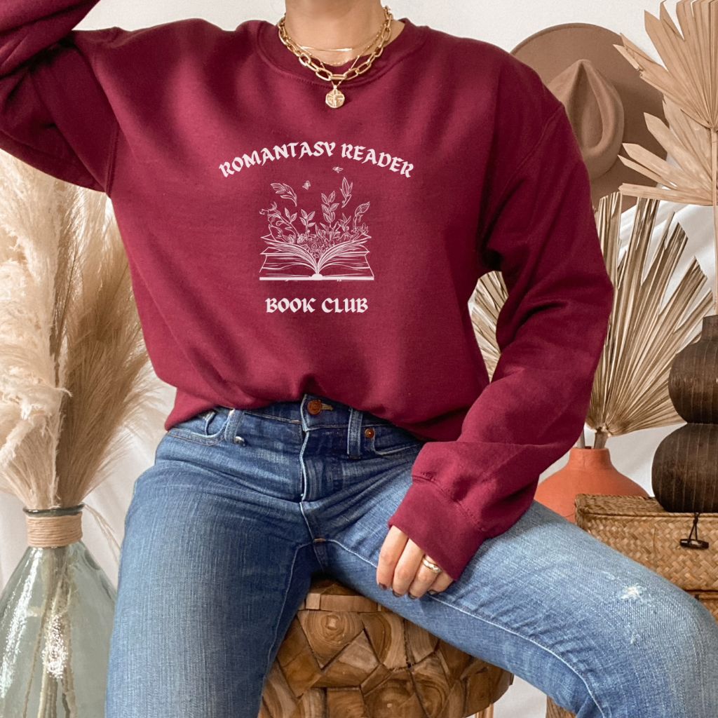 Romantasy Readers Sweatshirt - Inspired Romance Book Sweatshirt - Liam & Lore