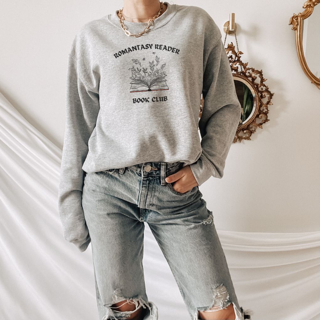 Romantasy Readers Sweatshirt - Inspired Romance Book Sweatshirt - Liam & Lore
