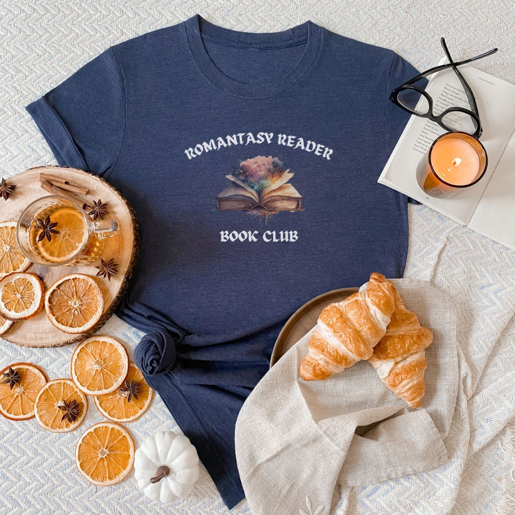 Romantasy Readers T-Shirt - Romance Fantasy Book Shirt - Liam & Lore