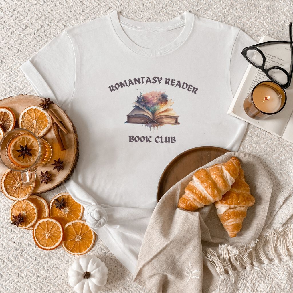 Romantasy Readers T-Shirt - Romance Fantasy Book Shirt - Liam & Lore