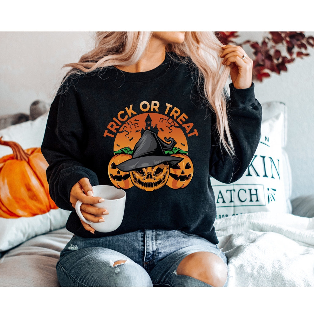 Trick Or Treat Pumpkin Sweatshirt - Liam & Lore