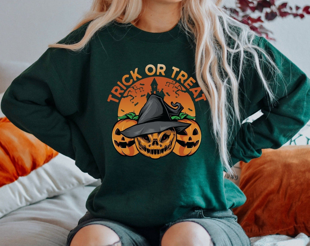 Trick Or Treat Pumpkin Sweatshirt - Liam & Lore