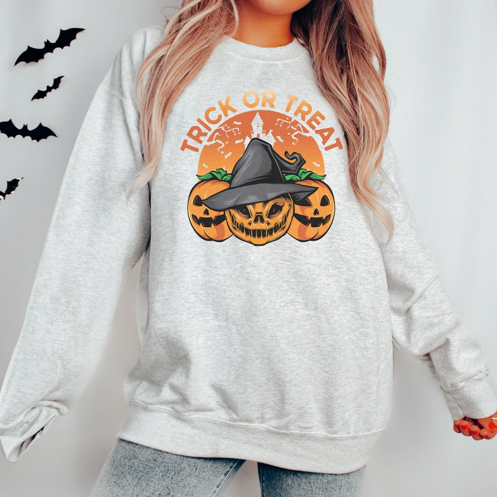Trick Or Treat Pumpkin Sweatshirt - Liam & Lore