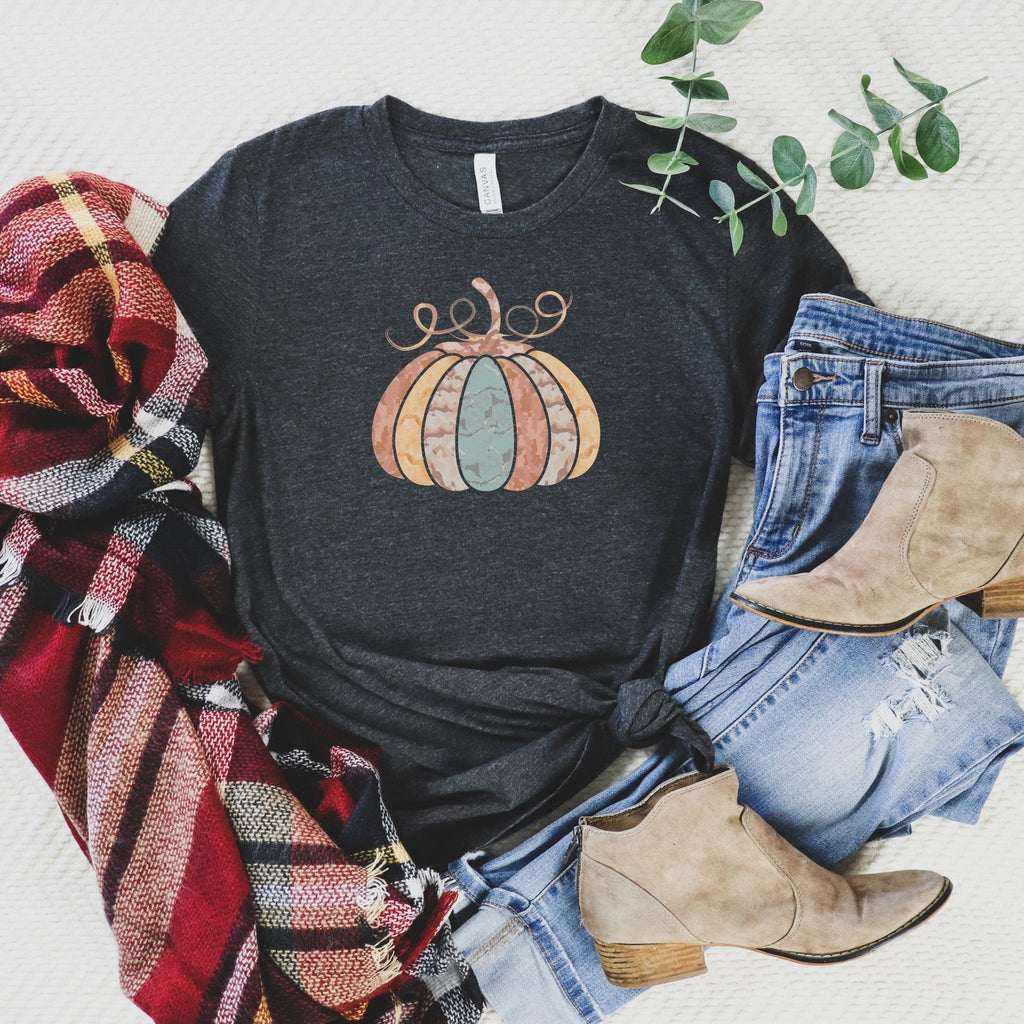 Watercolor Pumpkin Shirt - Liam & Lore