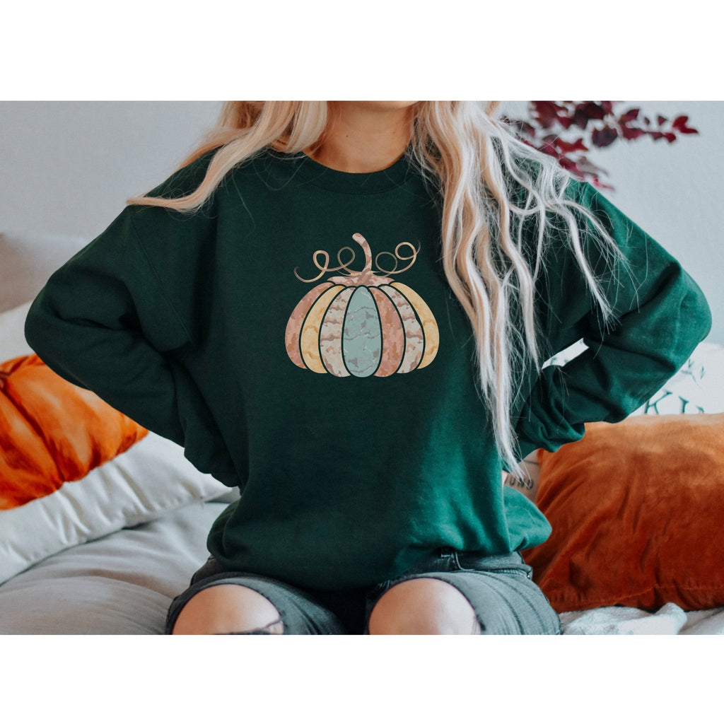 Watercolor Pumpkin Sweatshirt - Liam & Lore