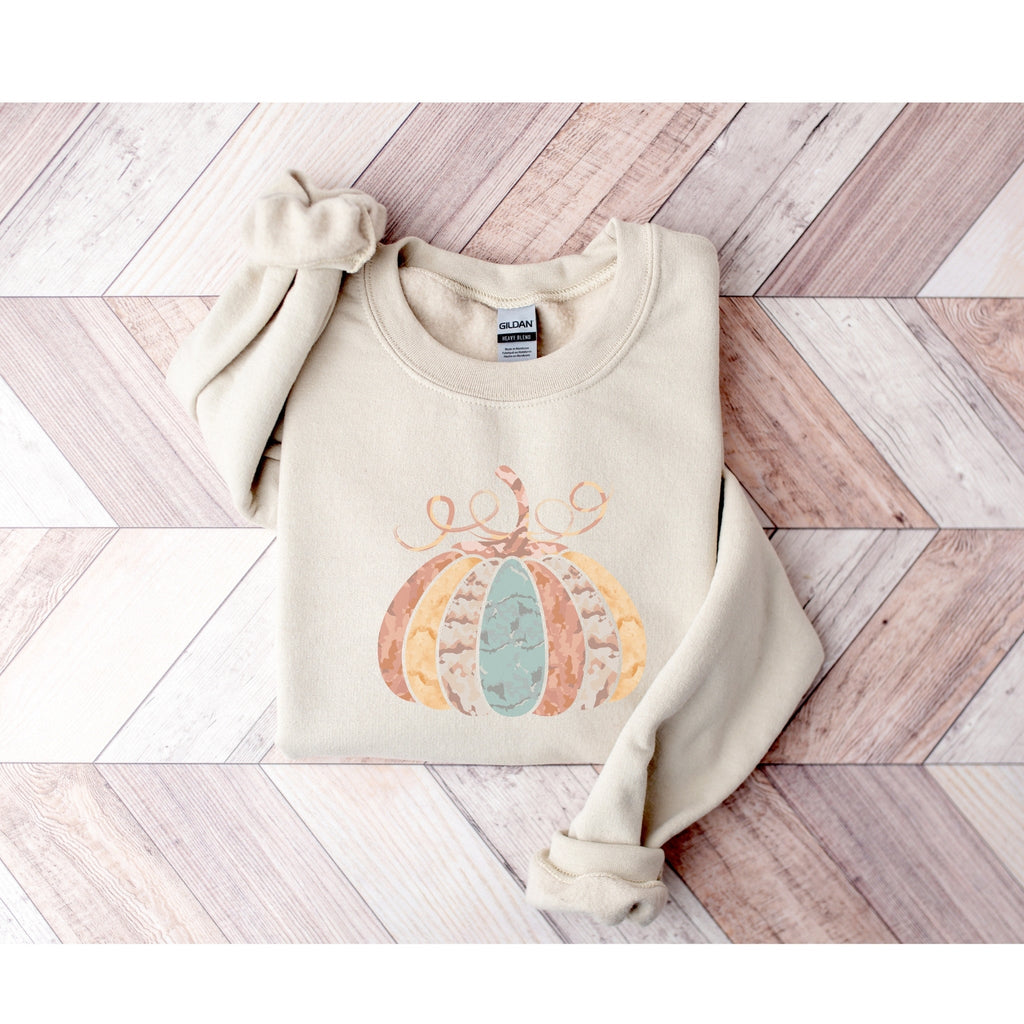 Watercolor Pumpkin Sweatshirt - Liam & Lore